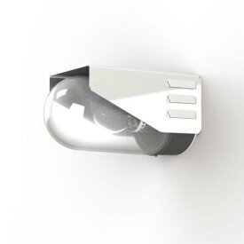 RP195 Nr. 3 | Edelstahl Wandleuchte Roger Pradier